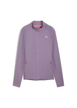 Bluza do biegania damska PUMA Run For Her Ribbed Full Zip ze sklepu Decathlon w kategorii Bluzy damskie - zdjęcie 176175851