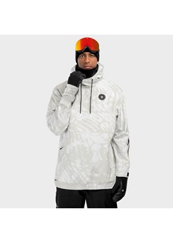 Mężczyzna Sporty zimowe Męska kurtka snowboardowa W1 Tremblant Siroko Biały ze sklepu Decathlon w kategorii Kurtki męskie - zdjęcie 176179932