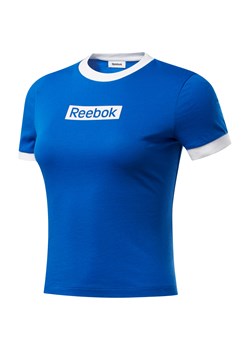 Koszulka fitness damska Reebok Training Essentials Linear Logo Tee W ze sklepu Decathlon w kategorii Bluzki damskie - zdjęcie 176183411