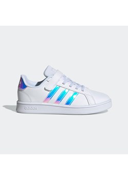 Buty dziecięce do sportowe do chodzenia Adidas GRAND COURT ze sklepu Decathlon w kategorii Buty sportowe dziecięce - zdjęcie 176185310