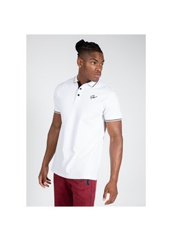 Delano Polo- Biały/Czarny - M ze sklepu Decathlon w kategorii T-shirty męskie - zdjęcie 176186683