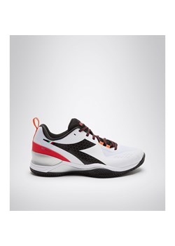 Buty do tenisa męskie Diadora BLUSHIELD TORNEO CLAY white/black/red ze sklepu Decathlon w kategorii Buty sportowe męskie - zdjęcie 176191773