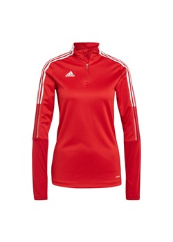 Bluza damska adidas Tiro 21 Training Top czerwona ze sklepu Decathlon w kategorii Bluzy damskie - zdjęcie 176197851