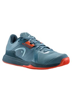 Buty tenisowe męskie Head Sprint Team 3.5 clay bluestone/orange 47 ze sklepu Decathlon w kategorii Buty sportowe męskie - zdjęcie 176200584