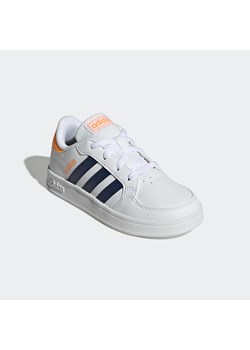 Buty sportowe dla dzieci Adidas Breaknet ze sklepu Decathlon w kategorii Buty dziecięce - zdjęcie 176213502