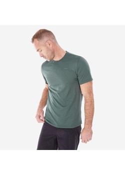 Koszulka turystyczna męska Quechua MH100 ze sklepu Decathlon w kategorii T-shirty męskie - zdjęcie 176223552