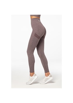 Legginsy bezszwowe Carpatree Allure brązowy melanż ze sklepu Decathlon w kategorii Spodnie damskie - zdjęcie 176225790