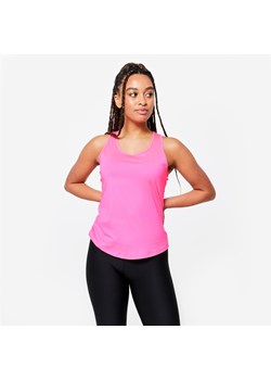 Top fitness damski Domyos My Top ze sklepu Decathlon w kategorii Bluzki damskie - zdjęcie 176226610