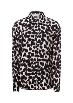 Msch Copenhagen Bluzka damska - MSCHottelie Karalynn Ynn Kobiety czarny wzorzysty ze sklepu vangraaf w kategorii Bluzki damskie - zdjęcie 176237374