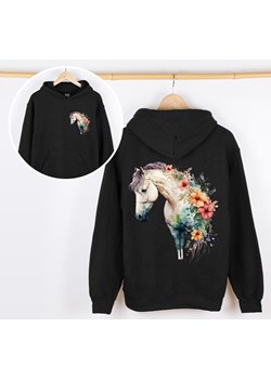 Bluza z koniem dla dziewczynki ze sklepu Time For Fashion w kategorii Bluzy dziewczęce - zdjęcie 176238293