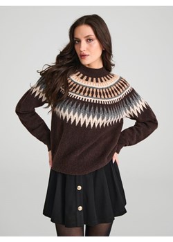 Sinsay - Sweter - brązowy ze sklepu Sinsay w kategorii Swetry damskie - zdjęcie 176238904
