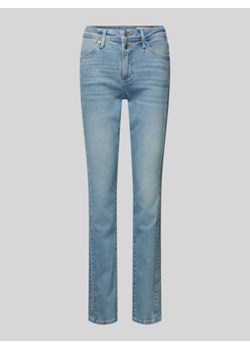 Jeansy o kroju slim fit z miękkiej mieszanki bawełny i bocznym szwem model ‘BETSY’ ze sklepu Peek&Cloppenburg  w kategorii Jeansy damskie - zdjęcie 176243042