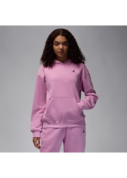 Damska bluza z kapturem Jordan Brooklyn Fleece - Fiolet ze sklepu Nike poland w kategorii Bluzy damskie - zdjęcie 176244261