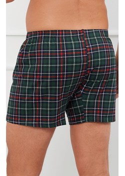 Bawełniane bokserki męskie Fogo, Kolor zielony-wzór, Rozmiar M, Italian Fashion ze sklepu Intymna w kategorii Majtki męskie - zdjęcie 176245590