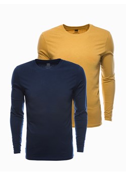 Zestaw longsleeve męski z długim rękawem 2-pak - mix V6 Z43 ze sklepu ombre w kategorii T-shirty męskie - zdjęcie 176246132