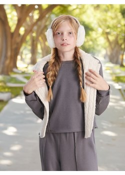 Sinsay - Bluza - szary ze sklepu Sinsay w kategorii Bluzy dziewczęce - zdjęcie 176250204
