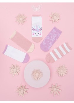 Sinsay - Skarpetki 5 pack - wielobarwny ze sklepu Sinsay w kategorii Skarpetki dziecięce - zdjęcie 176250223