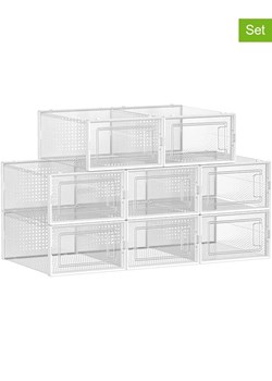 Songmics Pudełka (8 szt.) na buty - 22,5 x 13,5 x 30 cm - id: 16094107 - marki Songmics - 176250623 Songmics Pudełka (8 szt.) na buty - 22,5 x 13,5 x 30 cm ze sklepu Limango Polska w kategorii Szafy - zdjęcie 176250623