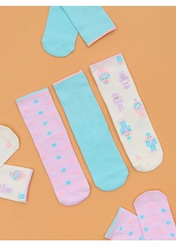 Sinsay - Skarpetki 3 pack - wielobarwny ze sklepu Sinsay w kategorii Skarpetki dziecięce - zdjęcie 176258440