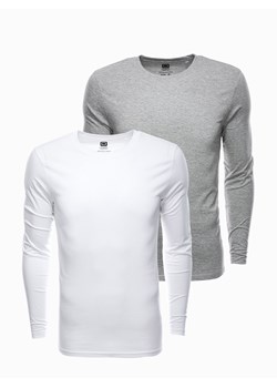 Zestaw longsleeve męski z długim rękawem 2-pak - mix V1 Z43 ze sklepu ombre w kategorii T-shirty męskie - zdjęcie 176261990