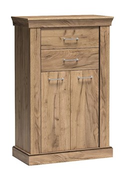 Komoda wysoka kraft złoty D7-H34 ze sklepu Edinos.pl w kategorii Komody - zdjęcie 176263400
