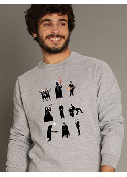 WOOOP Bluza w kolorze szarym ze sklepu Limango Polska w kategorii Bluzy męskie - zdjęcie 176265134