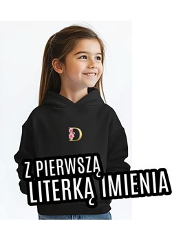 Bluza DLA DZIEWCZYNKI Z PIERSZĄ LITERKĄ IMIENIA ze sklepu Time For Fashion w kategorii Bluzy dziewczęce - zdjęcie 176266400