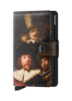 Secrid portfel skórzany Miniwallet Art Night Watch ze sklepu ANSWEAR.com w kategorii Portfele damskie - zdjęcie 176279314