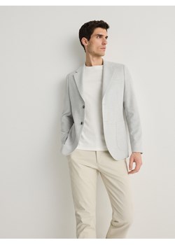 Reserved - Spodnie chino slim fit - beżowy ze sklepu Reserved w kategorii Spodnie męskie - zdjęcie 176282421