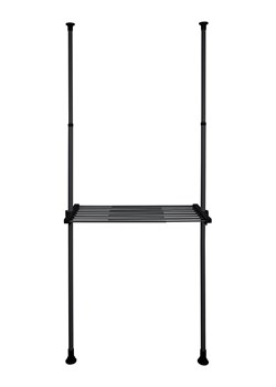 Wenko Półka &quot;Herkules&quot; w kolorze czarnym - dł. 42,5 cm ze sklepu Limango Polska w kategorii Regały i witryny - zdjęcie 176284783