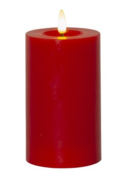 STAR Trading Świeca LED &quot;Flamme Flow&quot; w kolorze czerwonym - wys. 15 cm ze sklepu Limango Polska w kategorii Świece i dyfuzory - zdjęcie 176284904