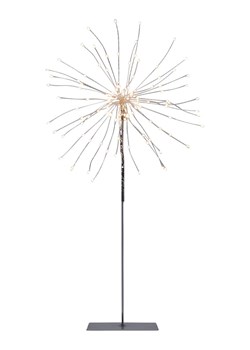 STAR Trading Gwiazda stojąca 3D LED &quot;Firework&quot; w kolorze srebrnym - wys. 50 cm ze sklepu Limango Polska w kategorii Dekoracje - zdjęcie 176285400