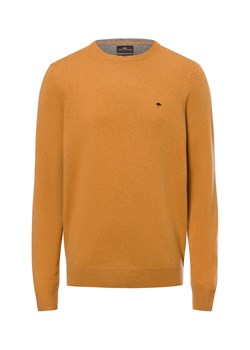 Fynch-Hatton Męski sweter z dzianiny z zawartością kaszmiru Mężczyźni Kaszmir sjena jednolity - id: 718615-0007-09970 - marki Fynch Hatton - 176289491 Fynch-Hatton Męski sweter z dzianiny z zawartością kaszmiru Mężczyźni Kaszmir sjena jednolity ze sklepu vangraaf w kategorii Swetry męskie - zdjęcie 176289491