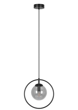 Czarno-grafitowa lampa wisząca nad wyspę - A691 Kukkin ze sklepu Edinos.pl w kategorii Lampy wiszące - zdjęcie 176289930