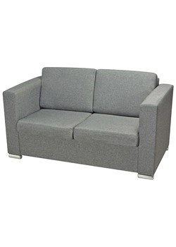 Szara dwuosobowa sofa loftowa T2-L62 ze sklepu Edinos.pl w kategorii Sofy i kanapy - zdjęcie 176290150