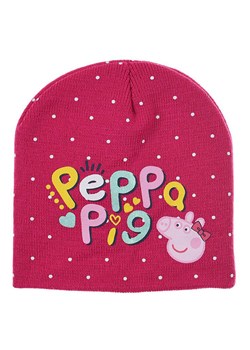 Peppa Pig Czapka &quot;Świnka Peppa&quot; w kolorze różowym ze wzorem ze sklepu Limango Polska w kategorii Czapki dziecięce - zdjęcie 176290693