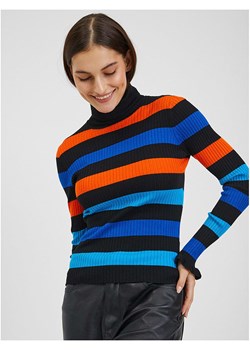 orsay Golf w kolorze niebiesko-pomarańczowym ze sklepu Limango Polska w kategorii Swetry damskie - zdjęcie 176290970