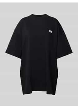 T-shirt o kroju oversized z nadrukiem z logo ze sklepu Peek&Cloppenburg  w kategorii Bluzki damskie - zdjęcie 176295143