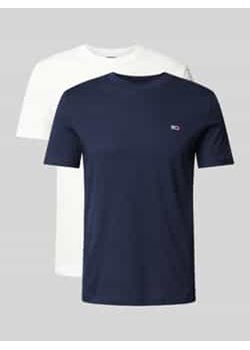 T-shirt o kroju slim fit z wyhaftowanym logo ze sklepu Peek&Cloppenburg  w kategorii T-shirty męskie - zdjęcie 176295580