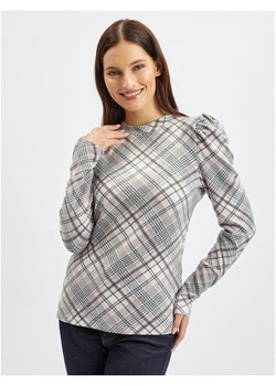 orsay Sweter w kolorze szaro-kremowym ze sklepu Limango Polska w kategorii Swetry damskie - zdjęcie 176297224