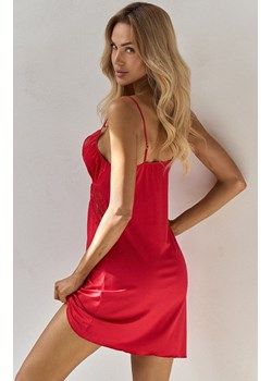 Czerwona zmysłowa koszulka nocna z koronką Janette, Kolor czerwony, Rozmiar S, Donna - id: 192109 - marki Donna - 176297613 Czerwona zmysłowa koszulka nocna z koronką Janette, Kolor czerwony, Rozmiar S, Donna ze sklepu Intymna w kategorii Koszule nocne - zdjęcie 176297613