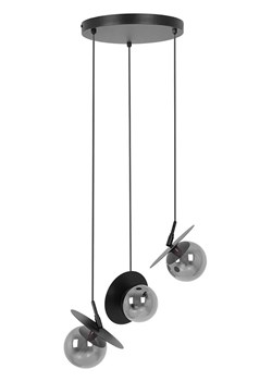 Potrójna lampa wisząca z regulowanymi kloszami - A702 D2-F22 ze sklepu Edinos.pl w kategorii Lampy wiszące - zdjęcie 176301721