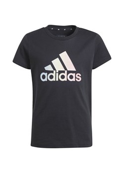 Koszulka juniorska Metallic Print Adidas ze sklepu SPORT-SHOP.pl w kategorii Bluzki dziewczęce - zdjęcie 176303972