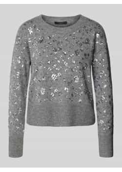 Sweter z wełny z obniżonymi ramionami ze sklepu Peek&Cloppenburg  w kategorii Swetry damskie - zdjęcie 176310724