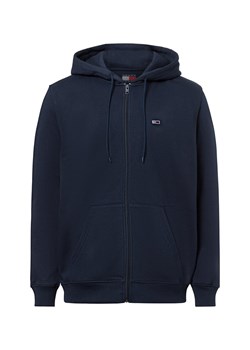 Tommy Jeans Męska kurtka z kapturem Mężczyźni Bawełna granatowy jednolity ze sklepu vangraaf w kategorii Bluzy męskie - zdjęcie 176316353