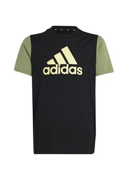 Koszulka juniorska Essentials Big Logo Colorblock Adidas ze sklepu SPORT-SHOP.pl w kategorii T-shirty chłopięce - zdjęcie 176317744