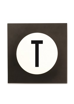 Design Letters Haczyk ścienny "T" w kolorze czarnym - 9 x 14 cm - id: 16185752 - marki Design Letters - 176324463 Design Letters Haczyk ścienny "T" w kolorze czarnym - 9 x 14 cm ze sklepu Limango Polska w kategorii Szafy - zdjęcie 176324463