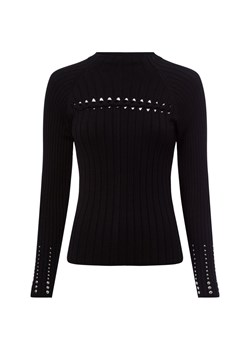 Liu Jo Collection Sweter damski Kobiety Sztuczne włókno czarny jednolity ze sklepu vangraaf w kategorii Swetry damskie - zdjęcie 176327701