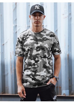 Koszulka męska camouflage antracytowa Dstreet RX5590 ze sklepu DSTREET.PL w kategorii T-shirty męskie - zdjęcie 176329434