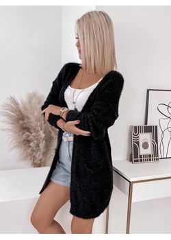 kardigan cozy czarny one size ze sklepu UBRA w kategorii Swetry damskie - zdjęcie 176336643